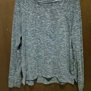 Long sleaved gray shirt